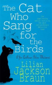 Cat who sang for the birds book  cover